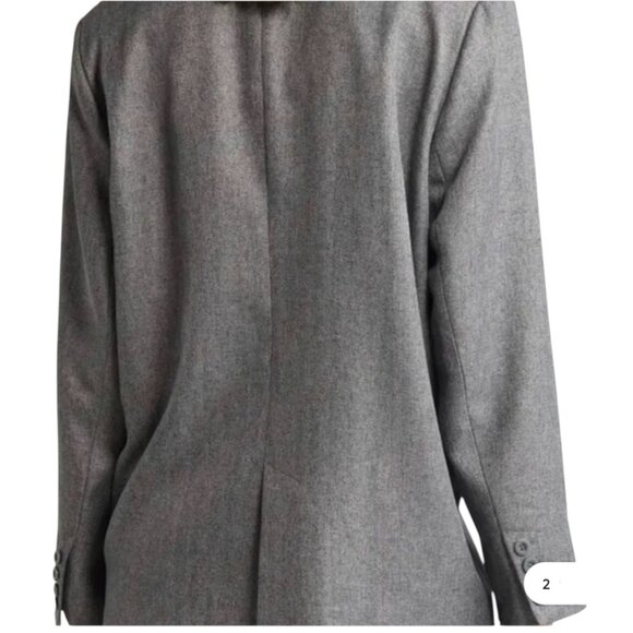Treasure & Bond Herringbone Oversized Blazer  I Size: 1X - Picture 3 of 12